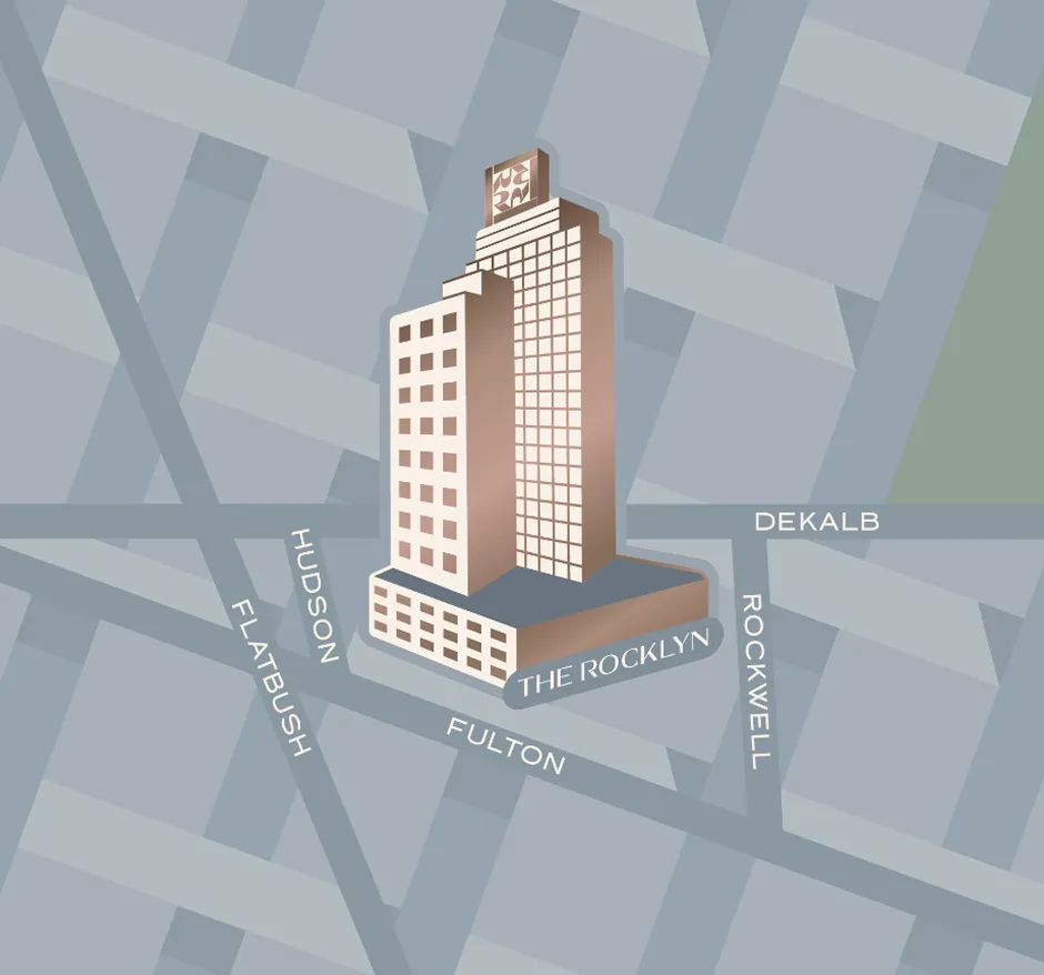 Illustrated map